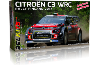 Kit – Citroen C3 WRC Finland rally 2017 G.Breen 1/24